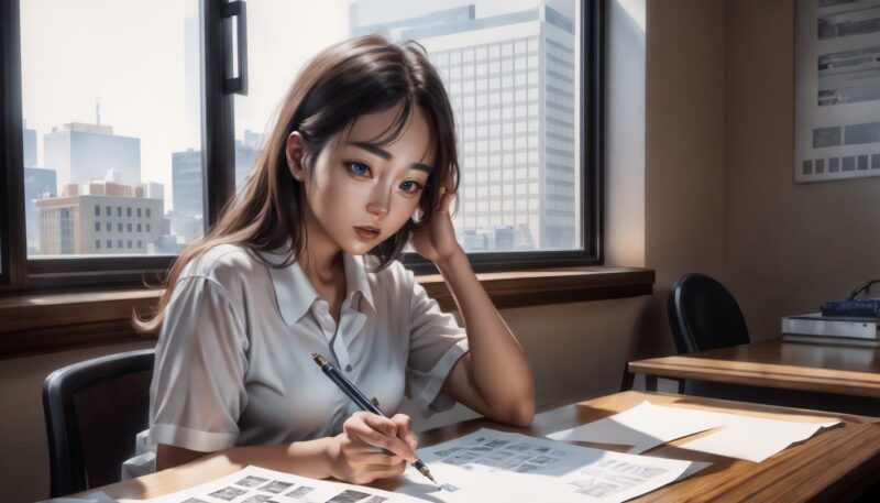 Studying Korean on a computer